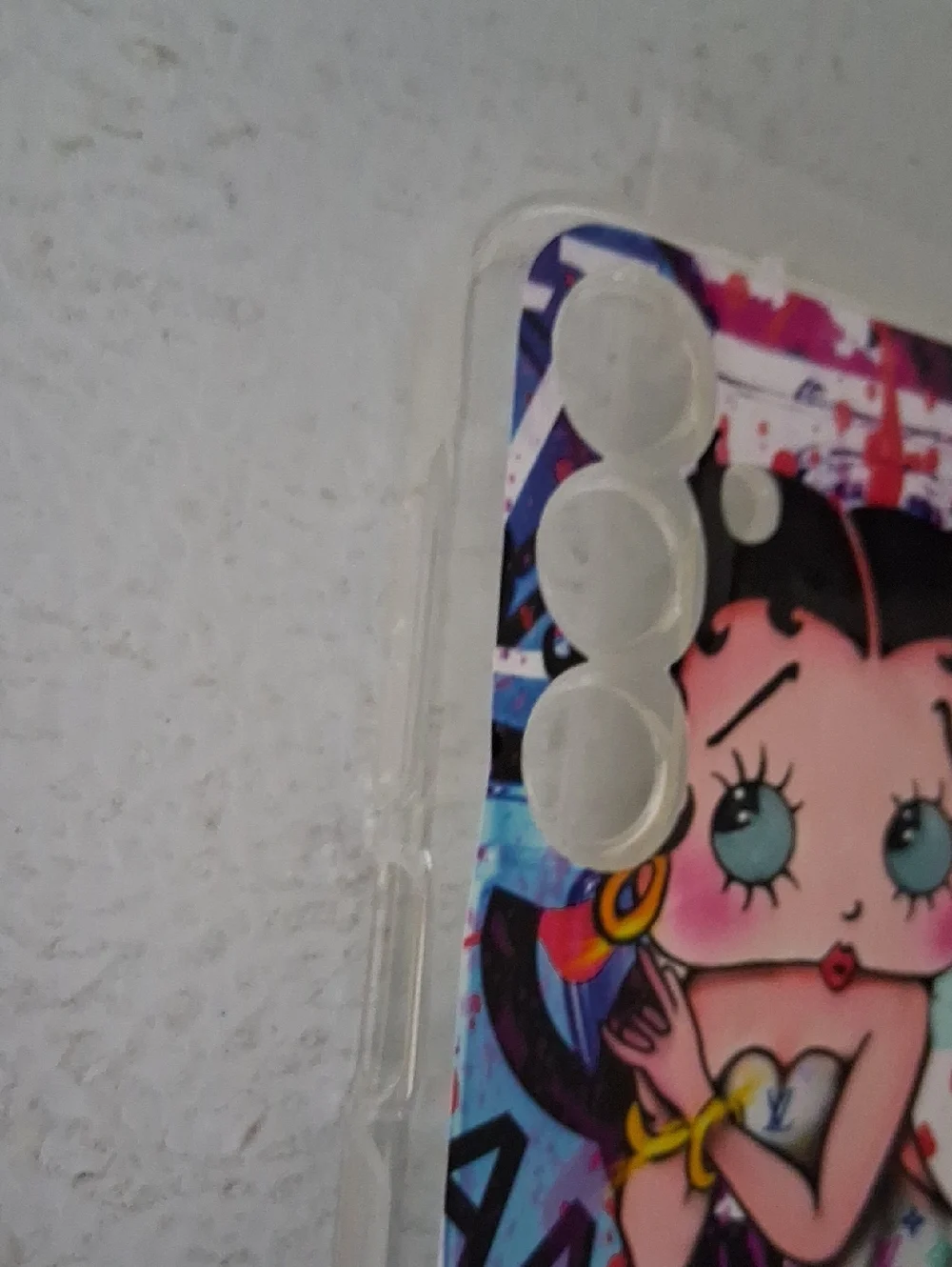 Colorful Betty Boop Cartoon Clear Phone Case - Multicolor Galaxy A16 5g